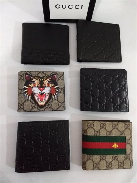 carteras gucci hombre|billetera Gucci hombre original.